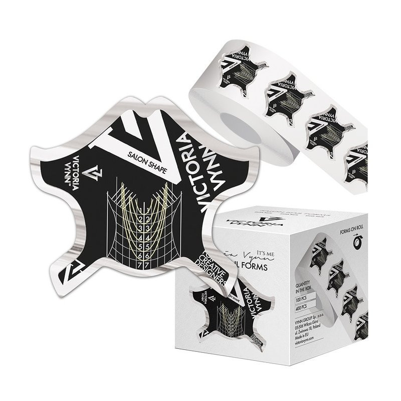 Schablonen Black - 400 Stk VICTORIA VYNN-ACRYLGEL SCHABLONEN-Double Beauty Shop