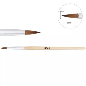 ACRYLPINSEL 6 Konus Neonail 2