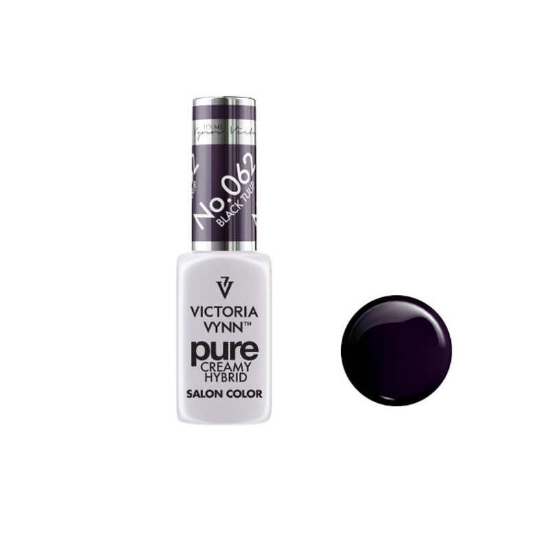 062 Black Tulip — Gel polish Pure Creamy 8ml VICTORIA VYNN