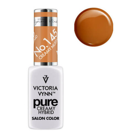 145 Creamy Mustard — Gel polish Pure Creamy 8ml VICTORIA VYNN