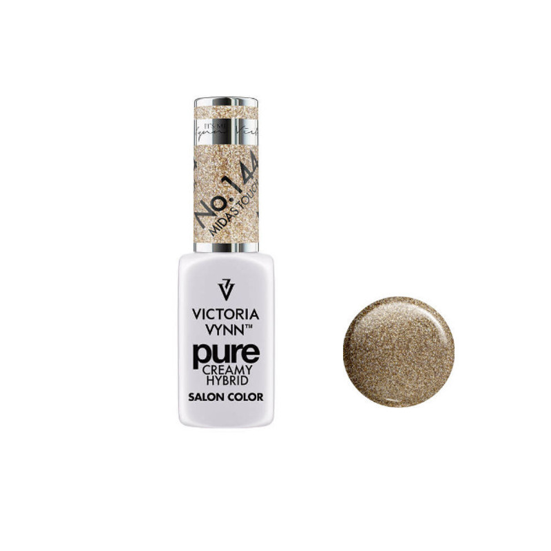 144 Midas Touch — Gel polish Pure Creamy 8ml VICTORIA VYNN-Online-Shop-Double Beauty Shop