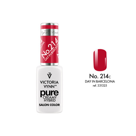 214 Day in Barcelona — Gel polish Pure Creamy 8ml VICTORIA VYNN