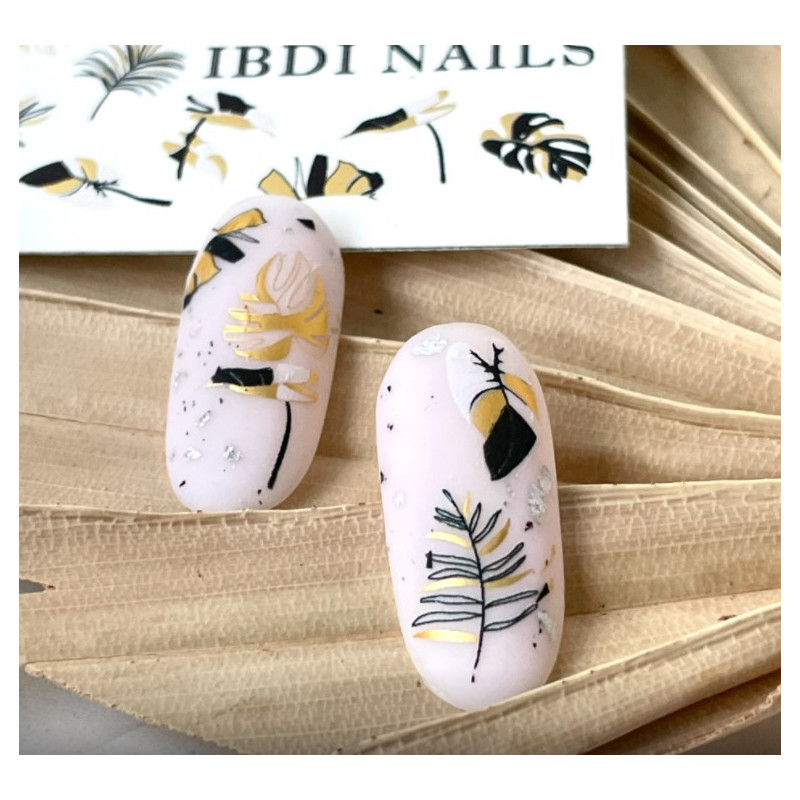 IBDI NAILS AIR FOIL 36-ALLE SLIDER-Double Beauty Shop