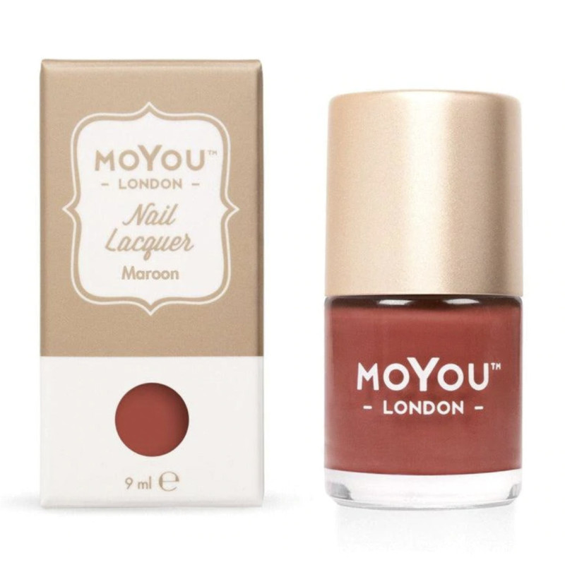 Maroon - Stempellack 9ml MoYou LONDON