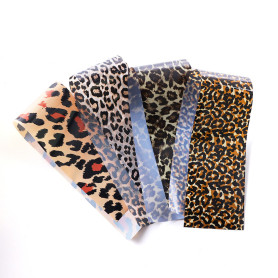 Nailart Folie Leopard Print 4 pcs