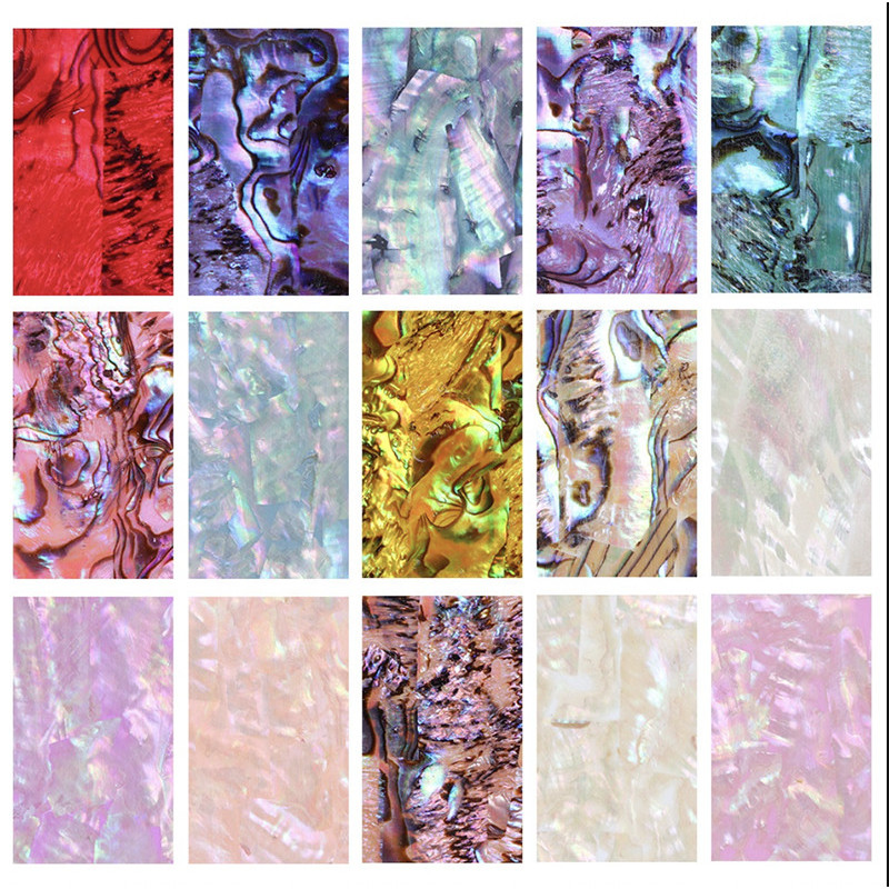 Muschel (seashell) violet 30 — Perlmutt Nailart-Online-Shop-Double Beauty Shop