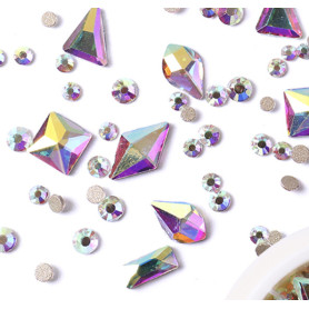 003 Shiny Stone 3D MIX NailArt