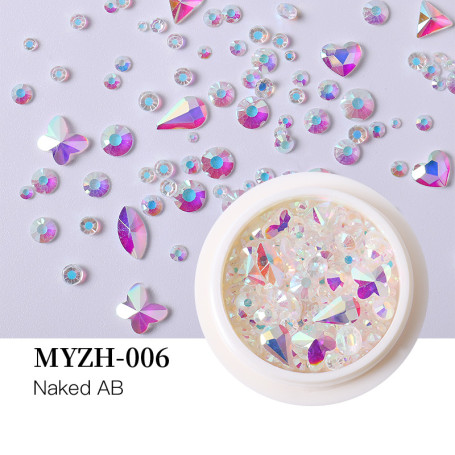 006 Strasssteine Shiny Stone 3D MIX NailArt