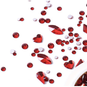 007 Shiny Stone 3D MIX NailArt