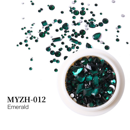 012 Strasssteine Shiny Stone 3D MIX NailArt