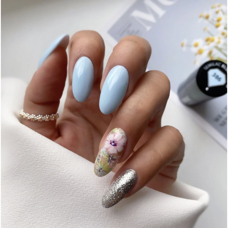 386 BLUE CLOUD - UV Nagellack 7ml Semilac-Alle Farben SEMILAC-Double Beauty Shop