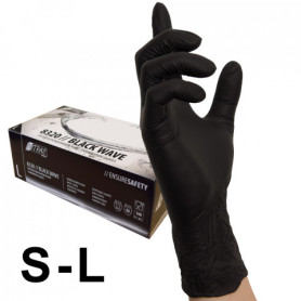 NITRIL HANDSCHUHE GRÖßE S (BLACK) 100 STÜCK