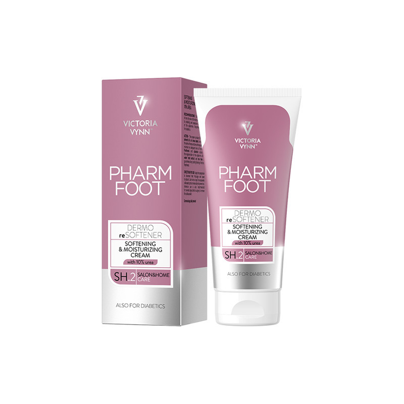 CREME DERMO reSOFTENER WEICHMACHENDE & FEUCHTIGKEITSSPENDENDE CREME 10% UREA 75 ml PHARM FOOT VICTORIA VYNN