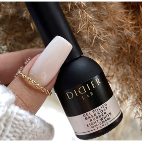 LIGHT WHITE - RUBBER BASE COAT 10 ml DIDIER LAB 2