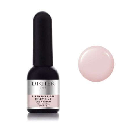 MILKY PINK - FIBER BASE COAT 10 ml DIDIER LAB
