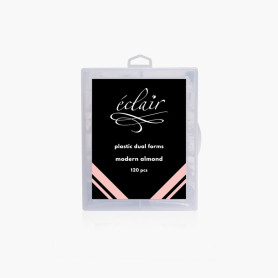 MODERN ALMOND Dual Forms (tips) 120 Stk Eclair 2