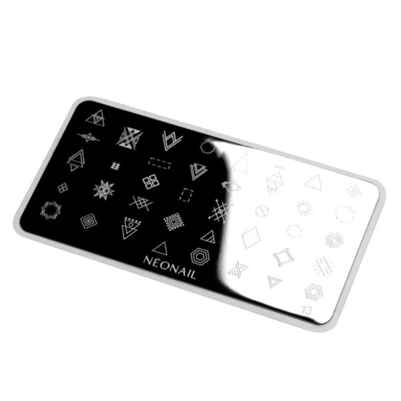 Stamping Schablone 13 Neonail-ALLE SCHABLONEN-Double Beauty Shop