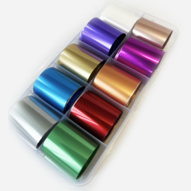 Nailart Folie set 10 pcs FB6