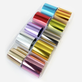 Nailart Folie set 10 pcs FB3