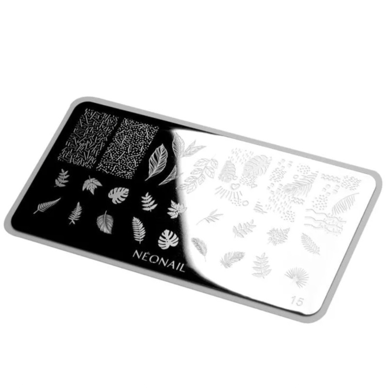 Stamping Schablone 15 Neonail-ALLE SCHABLONEN-Double Beauty Shop