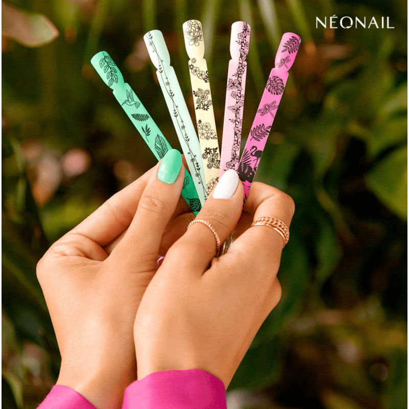 Stamping Schablone 18 Neonail-ALLE SCHABLONEN-Double Beauty Shop