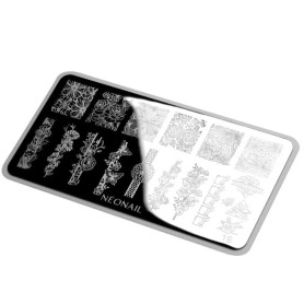 Stamping Schablone 19 Neonail