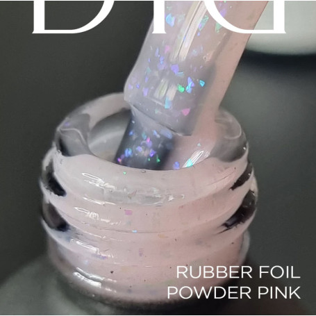 POWDER PINK - RUBBER BASE COAT FOIL 10 ml DIDIER LAB