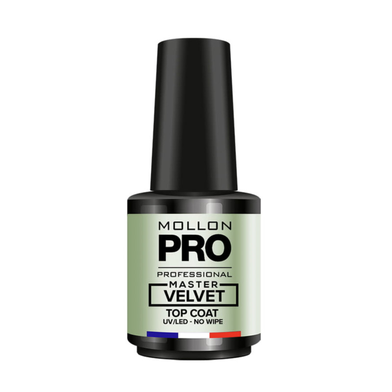 Master Velvet - Matte Top Coat (No Wipe) 12ml MOLLON PRO