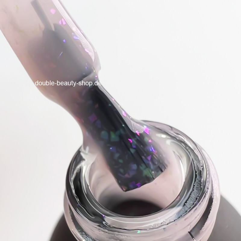 POWDER PINK - RUBBER BASE COAT FOIL 10 ml DIDIER LAB-Online-Shop-Double Beauty Shop