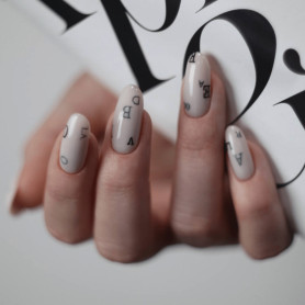 0003 by Davydova Matte stamping schablone + design blatt... 2