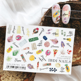COLORFUL 187 IBDI NAILS 2
