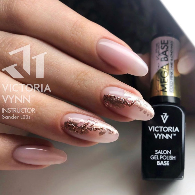 COLD PINK — Mega Base (Rubber Base coat)  8-15 ml VICTORIA VYNN-Online-Shop-Double Beauty Shop