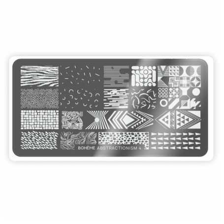 Schablone Abstraсtionism 4 BOHEME
