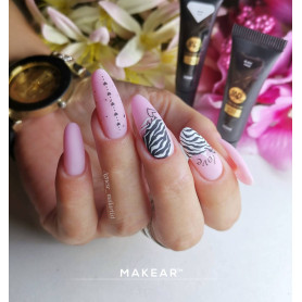 WHITE 01 - Stamping + Paint Gel (no wipe) ProArt 10ml MAKEAR 2