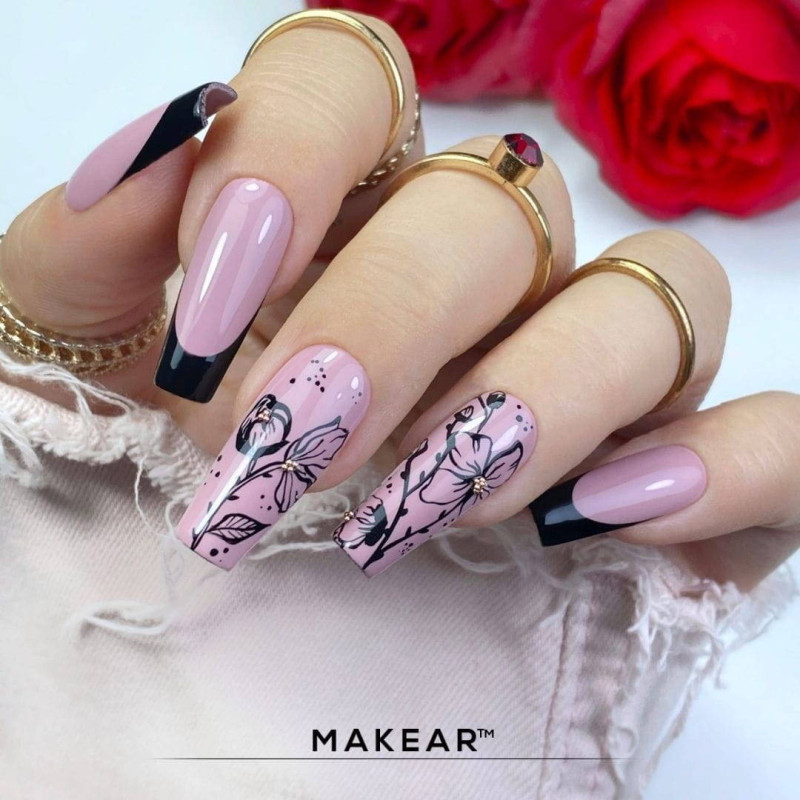 BLACK 02 - Stamping + Paint Gel (no wipe) ProArt 10ml MAKEAR-Online-Shop-Double Beauty Shop