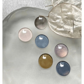 Rund Swatch display für Nagellack Glas Transparent (10... 2