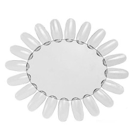 RUNDES PRÄSENTATIONSDISPLAY CLEAR (1 Stück)