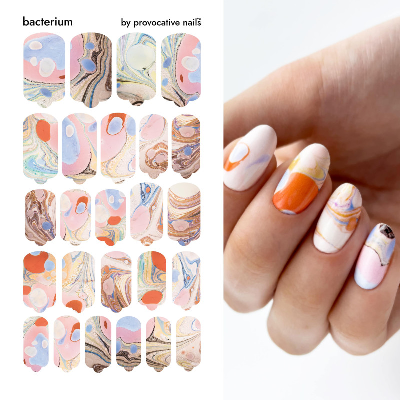 Bacterium - Nail Wraps by Provocative Nails