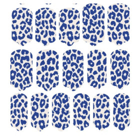 Nagelfolie Bla leopard - Nail Wraps by Provocative Nails 2