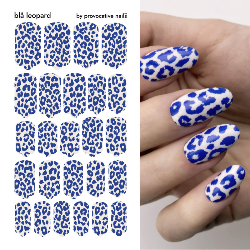 Bla leopard - Nail Wraps by Provocative Nails