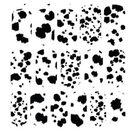 Nagelfolie Cruella's cow - Nail Wraps by Provocative Nails 2