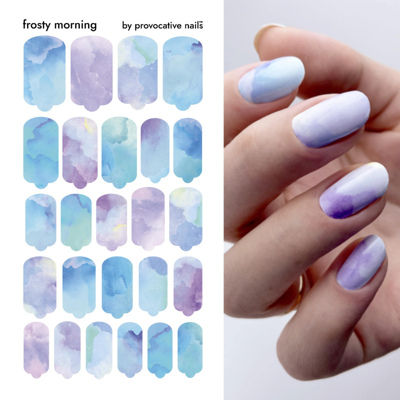 Frosty morning - Nail Wraps by Provocative Nails