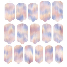 Nagelfolie Ikat - Nail Wraps by Provocative Nails 2