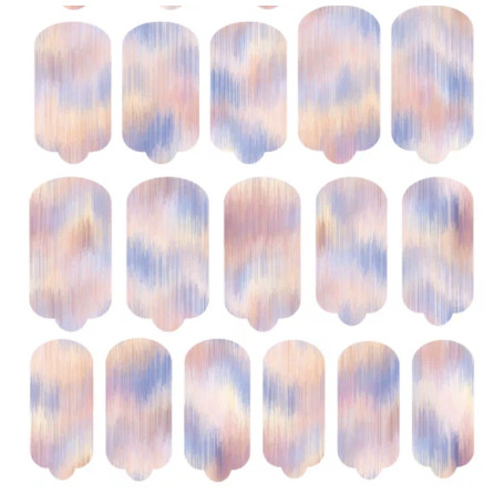 Nagelfolie Ikat - Nail Wraps by Provocative Nails