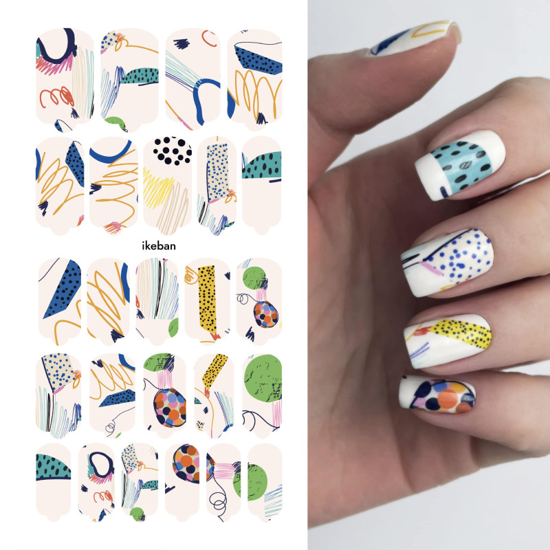 Ikeban - Nail Wraps by Provocative Nails