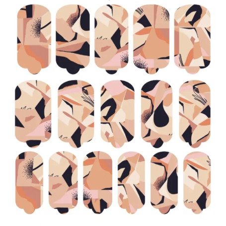 Nagelfolie Kylie - Nail Wraps by Provocative Nails