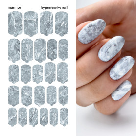 Nagelfolie Marmor - Nail Wraps by Provocative Nails