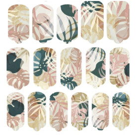 Nagelfolie Monsterra - Nail Wraps by Provocative Nails 2