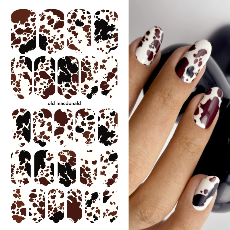 Old Macdonald - Nail Wraps by Provocative Nails