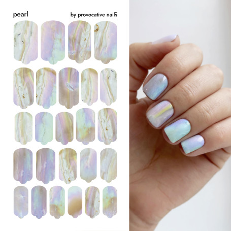 Nagelfolie Pearl - Nail Wraps by Provocative Nails